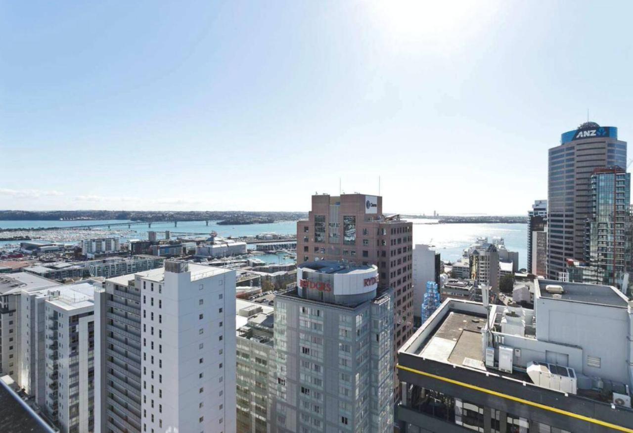 Modern 2 Bedroom Apartment 1 Minute To Skytower โอ๊คแลนด์ ภายนอก รูปภาพ